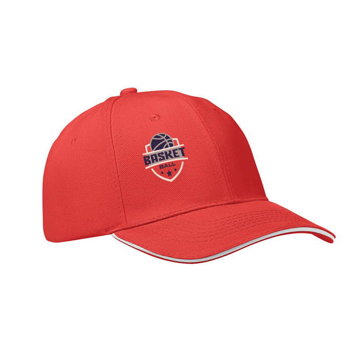 Baseball lippis harjattua puuvillaa