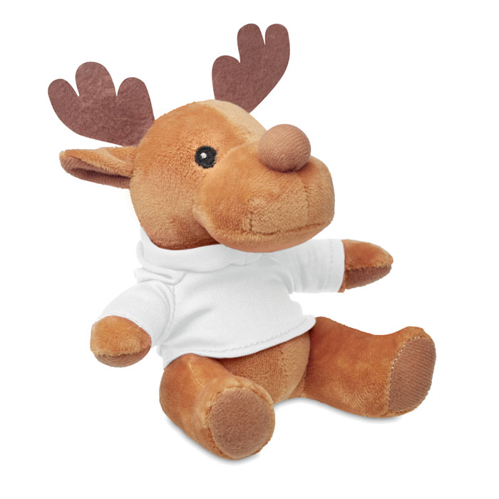 Pehmolelu poro logolla Pehmolelu poro logolla